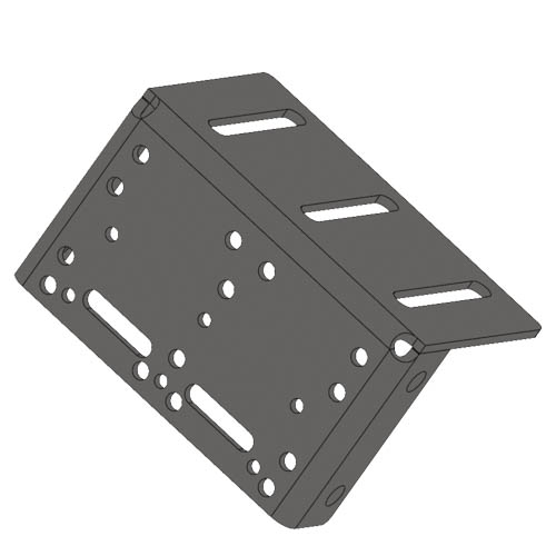 TSG angles / support, pour le moteur TSG ou poulie