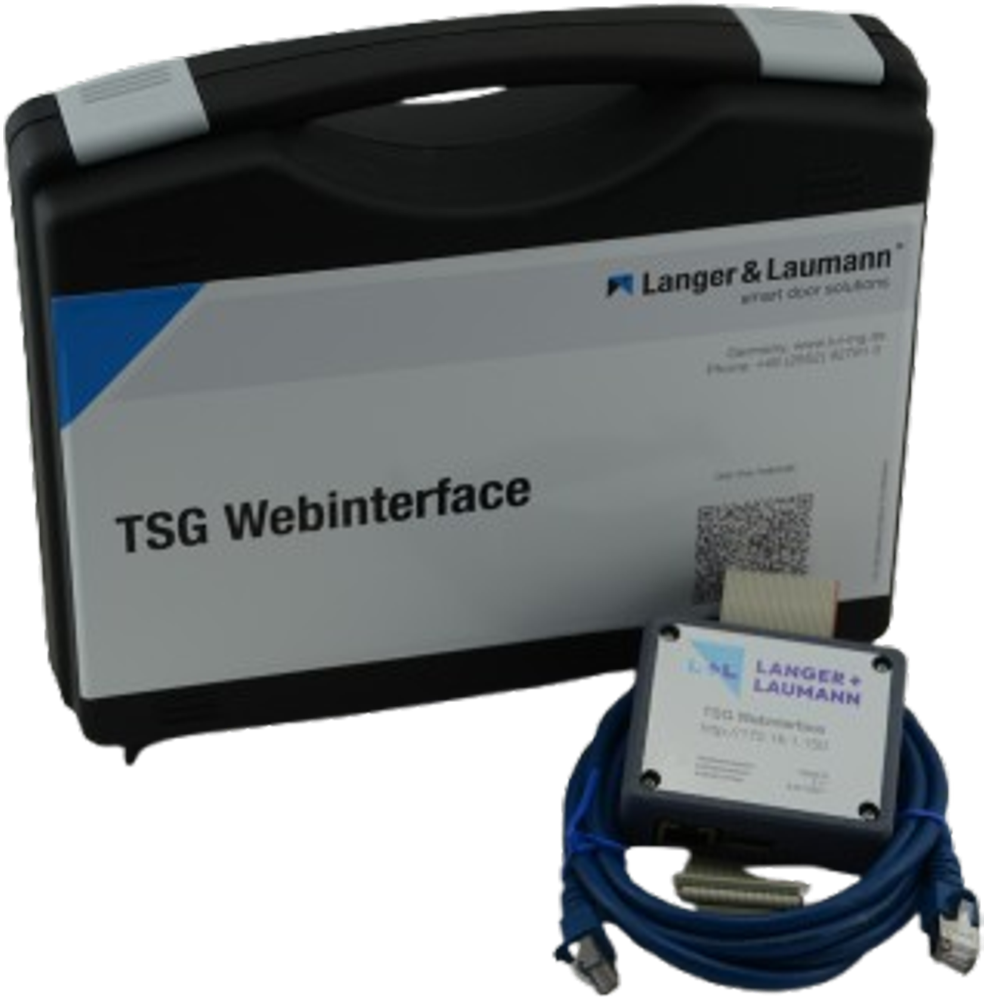 TSG Webinterface im Gehäuse für TSG V4